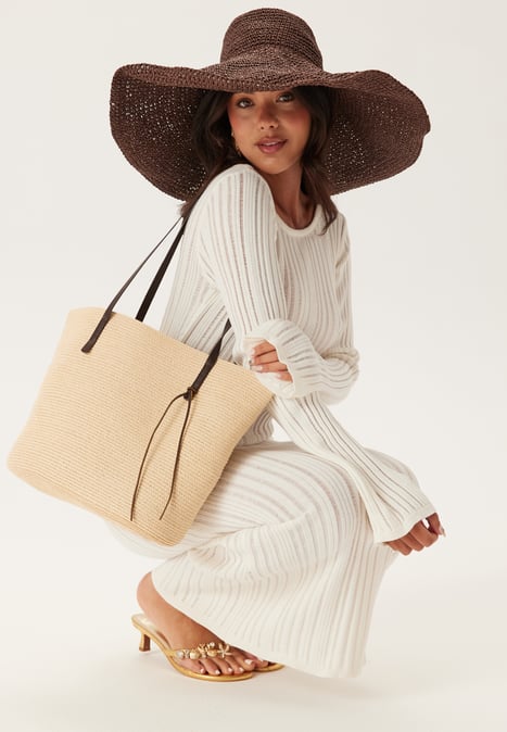 BUBBLEROOM Structure Knitted Dress