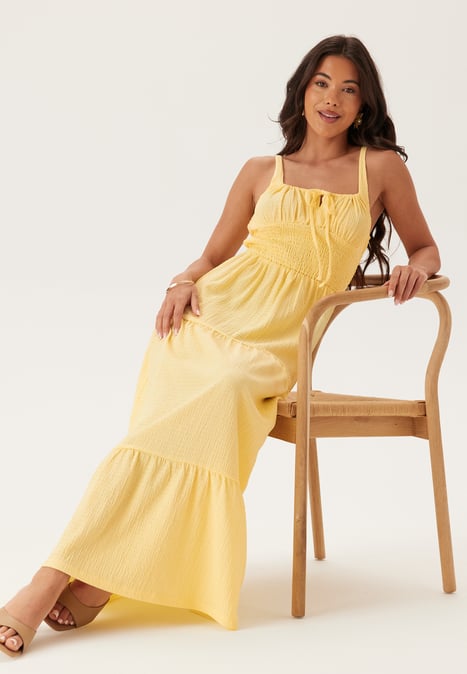 BUBBLEROOM Tie Smock Dress