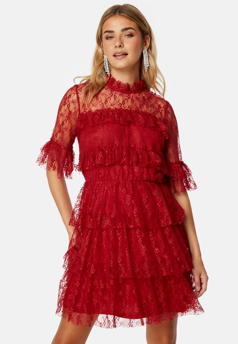 BUBBLEROOM Frill Lace Dress
