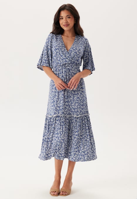 Happy Holly Wrap Dress