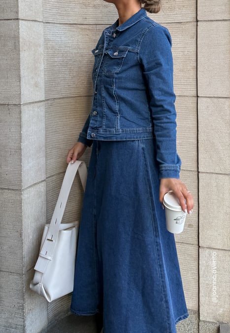 Pieces Pcabbi Mw A-shape Ankle Skirt 