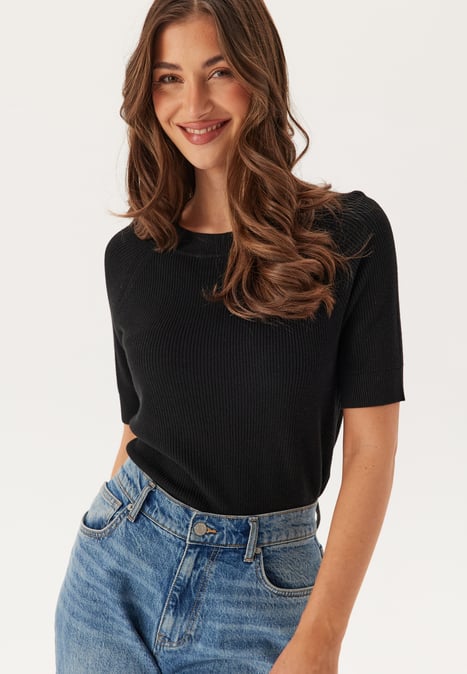 SELECTED FEMME Slfelinna New Ss Knit Top Noos