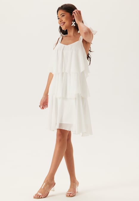 VERO MODA Vmfelicia Tiestrap Ruffle Shor