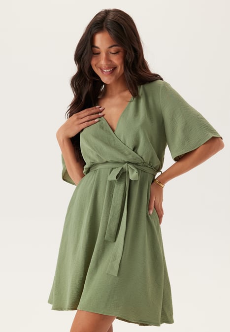 VILA Vijosa 2/4 WRAP DRESS 