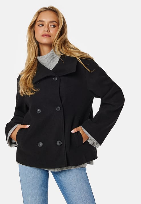BUBBLEROOM Ava High Neck Short Coat