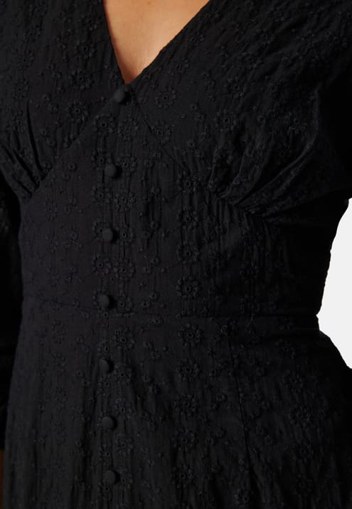 BUBBLEROOM Broderi Anglaise Midi Dress