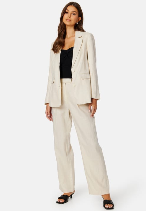 BUBBLEROOM CC Relaxed Linen blazer