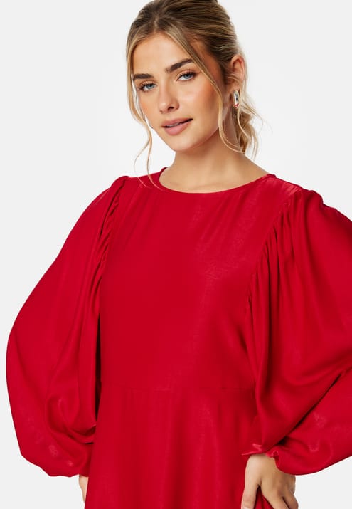 BUBBLEROOM Charli Balloon Sleeve Dress