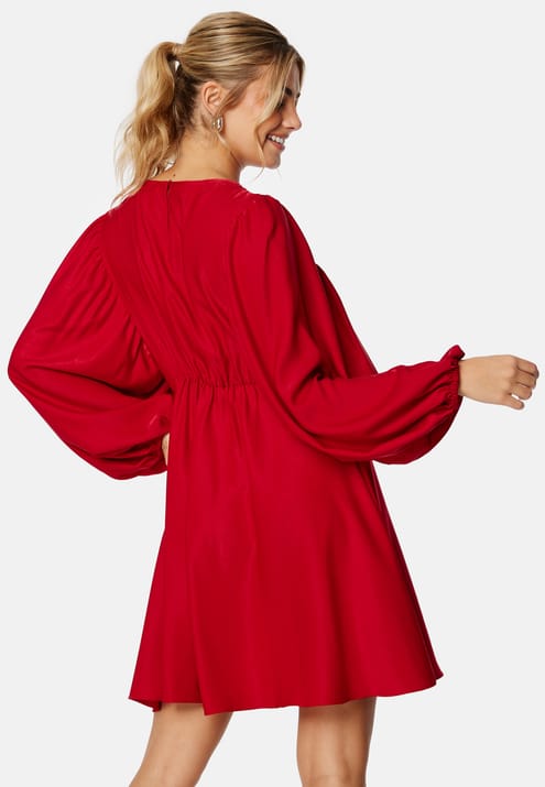 BUBBLEROOM Charli Balloon Sleeve Dress