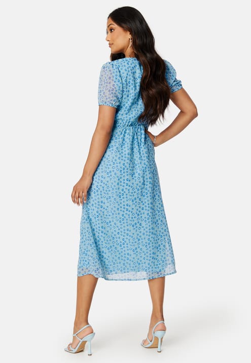 BUBBLEROOM Emilia puff sleeve dress