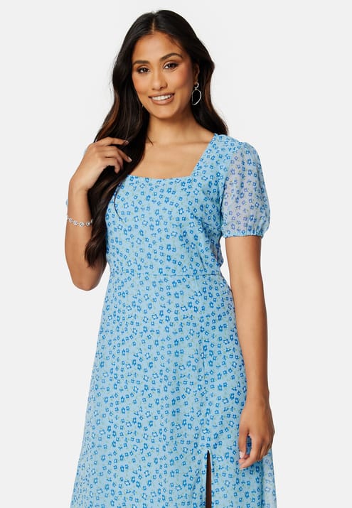BUBBLEROOM Emilia puff sleeve dress