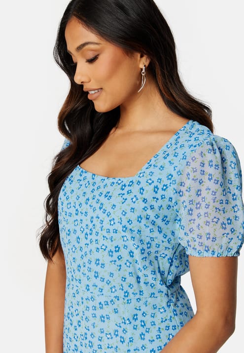 BUBBLEROOM Emilia puff sleeve dress