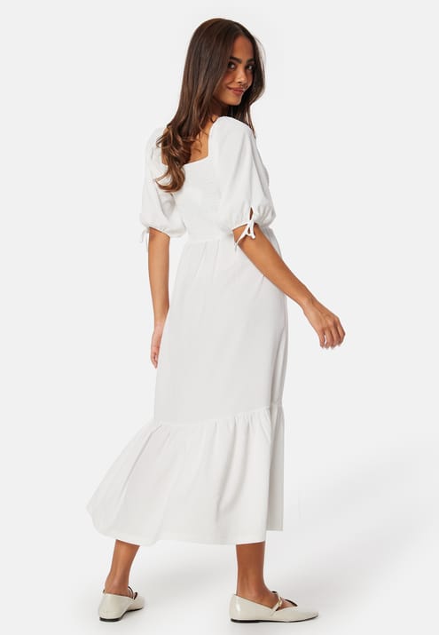 BUBBLEROOM Short Sleeve Smock Dress