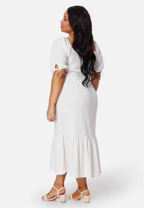 BUBBLEROOM Short Sleeve Smock Dress