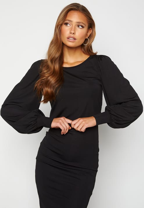 BUBBLEROOM Gry Balloon Sleeve Dress