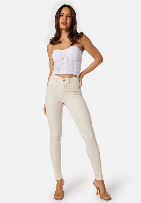 BUBBLEROOM Broderie Anglaise Bustier Top