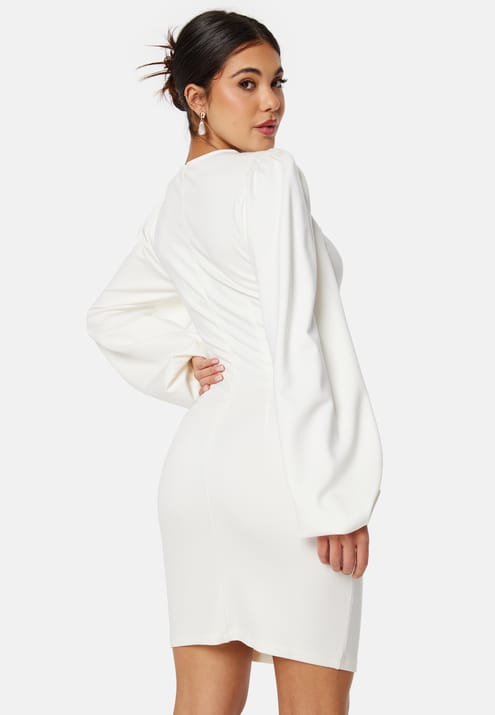 BUBBLEROOM Balloon Sleeve Short Dress