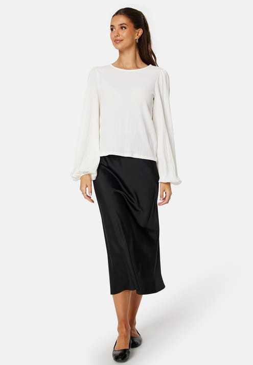 BUBBLEROOM Puff Long Sleeve Blouse