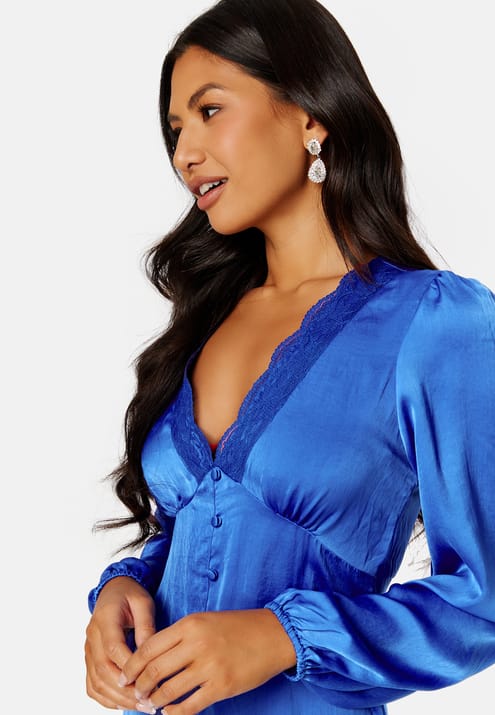 BUBBLEROOM Lucinda satin dress