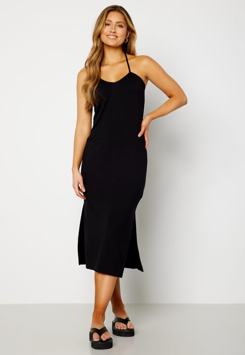 BUBBLEROOM Noor halterneck dress
