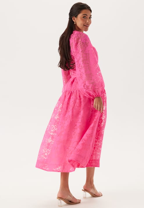 Bubbleroom Occasion Balloon Sleeve Midi Dress