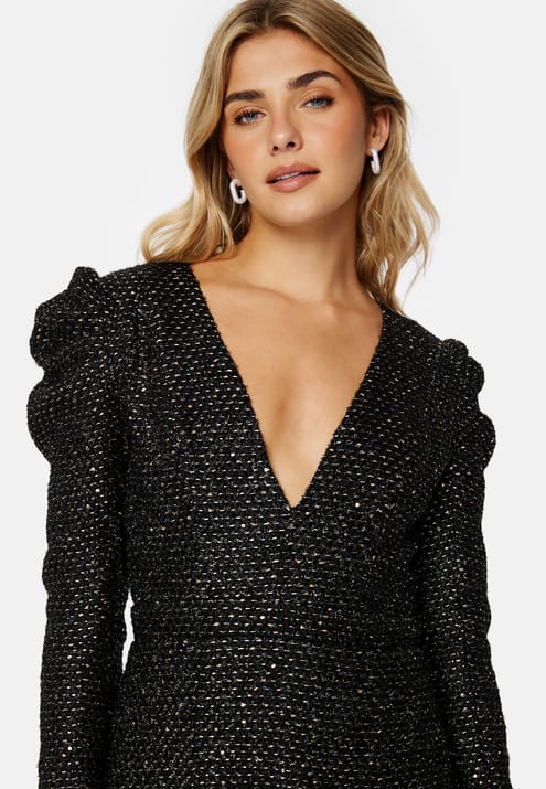 Bubbleroom Occasion Hortenza Sparkling Bouclé Dress