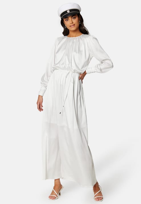 Bubbleroom Occasion Klara Satin Maxi  Dress
