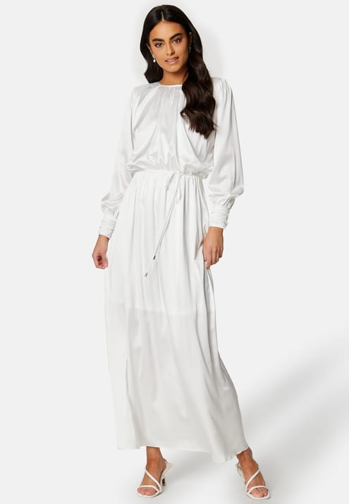 Bubbleroom Occasion Klara Satin Maxi  Dress