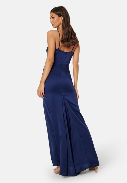 Bubbleroom Occasion Waterfall Satin Gown