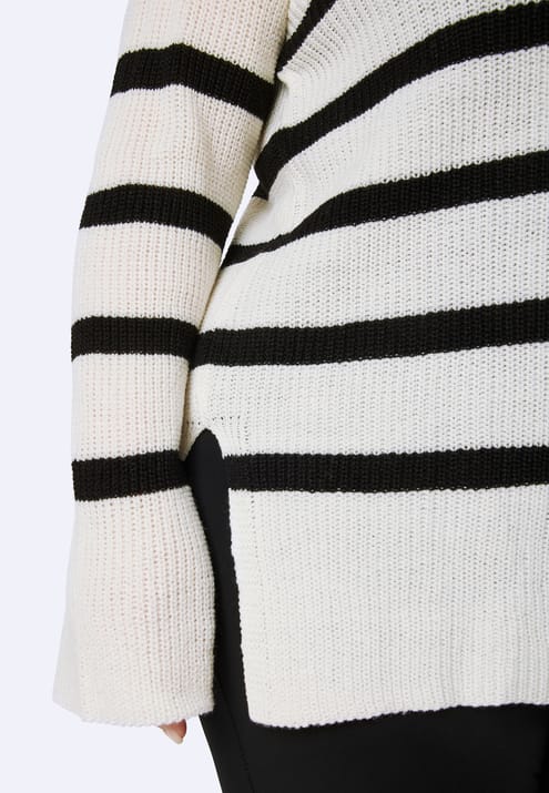 BUBBLEROOM Remy Striped Sweater