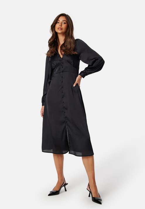 BUBBLEROOM Roberta Satin Dress