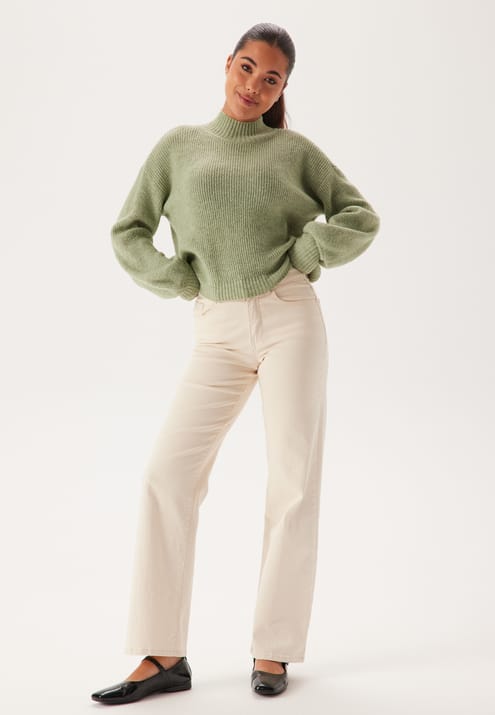 BUBBLEROOM Turtleneck Knitted Sweater