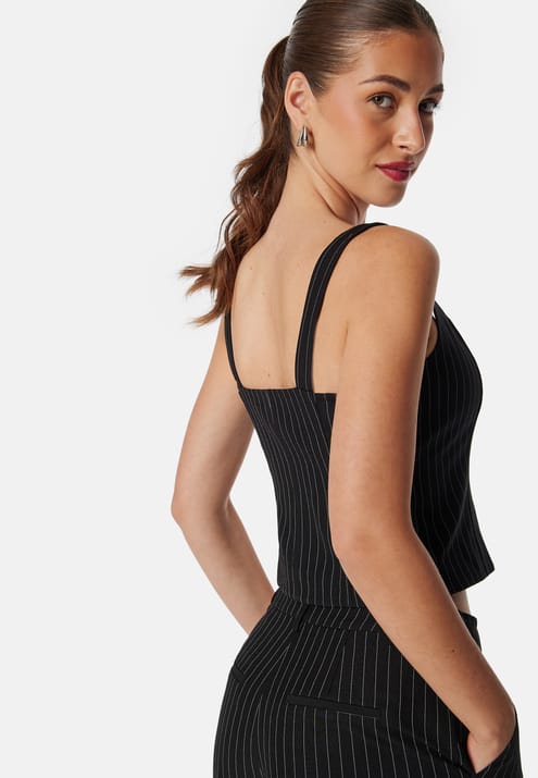 BUBBLEROOM Zip Bustier Top