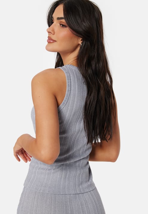 BUBBLEROOM Sparkling Rib Tank Top