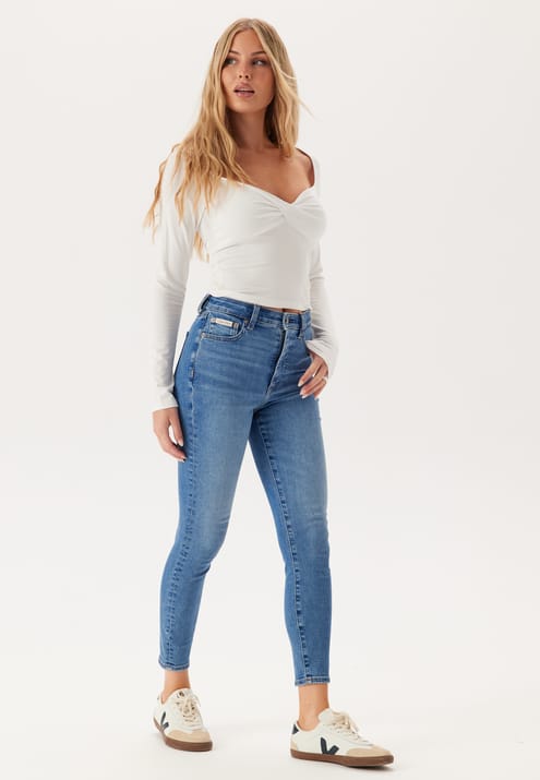 Calvin Klein Jeans High Rise Skinny Ankle Jean Wild