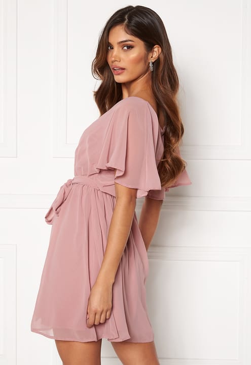 Goddiva Flutter Skater Dress