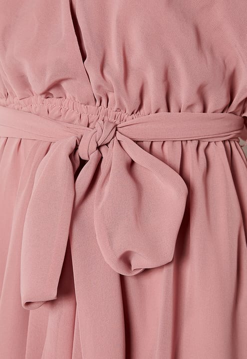 Goddiva Flutter Skater Dress