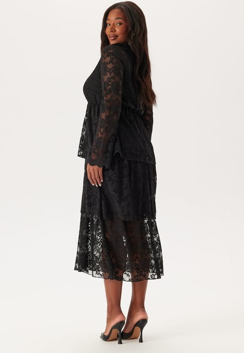Happy Holly Lace Long Dress