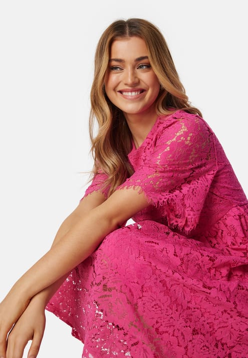 Happy Holly Mandie lace dress
