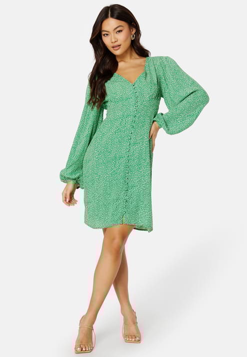 ONLY Leonora L/S V-Neck Dress