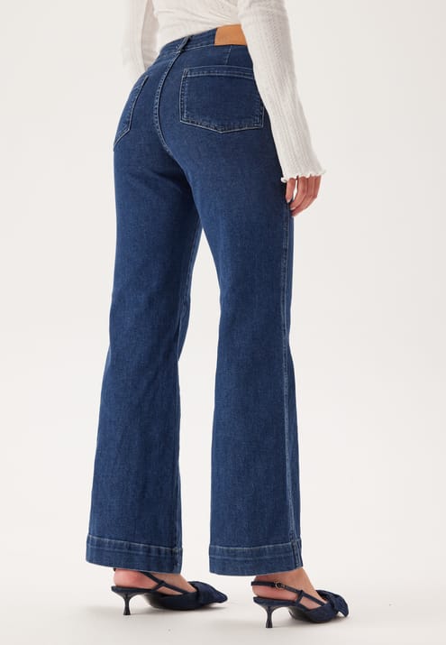 ONLY Onljuicy Hw Wide Pocket Dnm Jeans