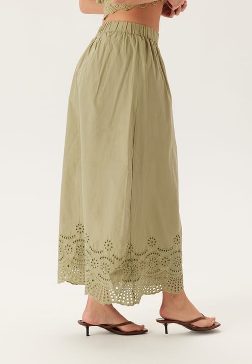 ONLY Onllou Life Emb Long Skirt