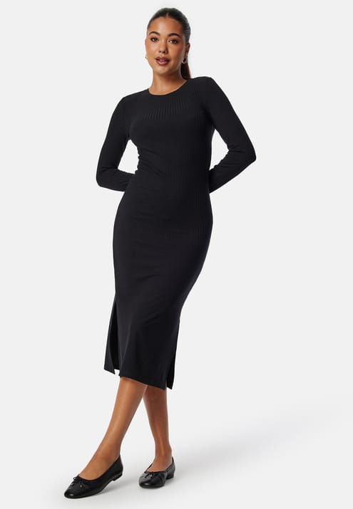 Pieces Kylie O-Neck Midi Dress