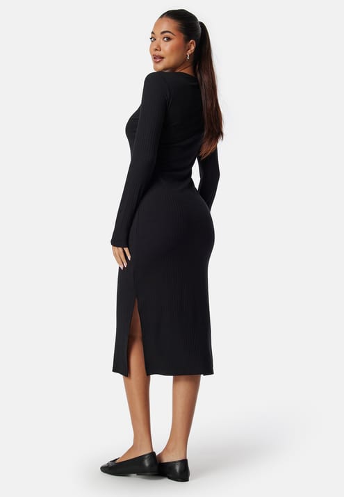 Pieces Kylie O-Neck Midi Dress