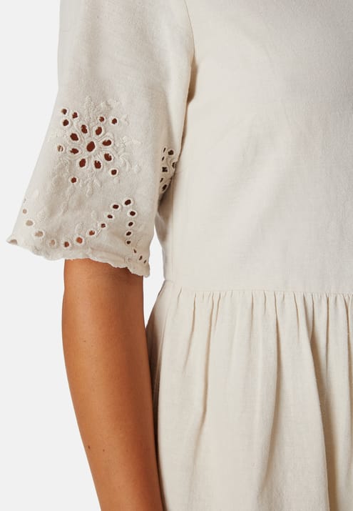 Pieces Pcalmina Embroidery Dress
