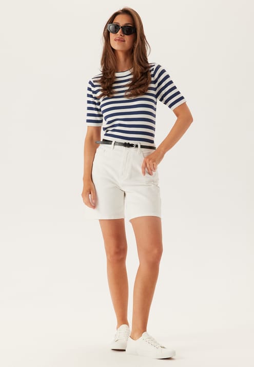 Pieces Pctora Hw Denim Shorts