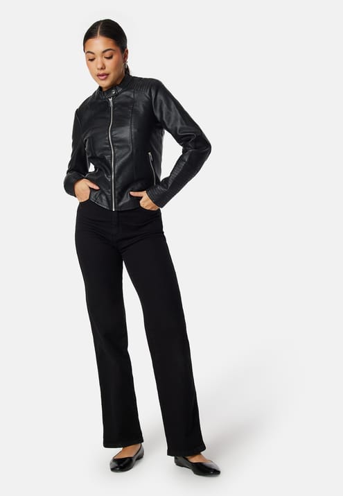 VILA Blue Coated Jacket