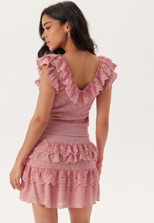 Andrea Norrman X Bubbleroom Knitted Frill Top 