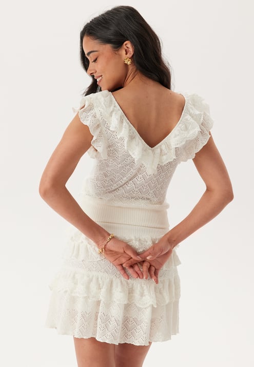 Andrea Norrman X Bubbleroom Knitted Frill Top 
