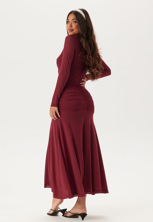 Bardot Liyana Ruched Mesh Dress